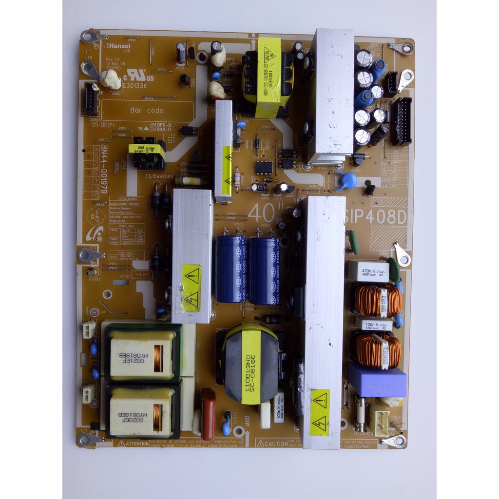 Power board BN44-00199a Power Samsung 40A500 BN44-00197A BN44-00197B BN44-00198A LA40A550P1RXZN LA40