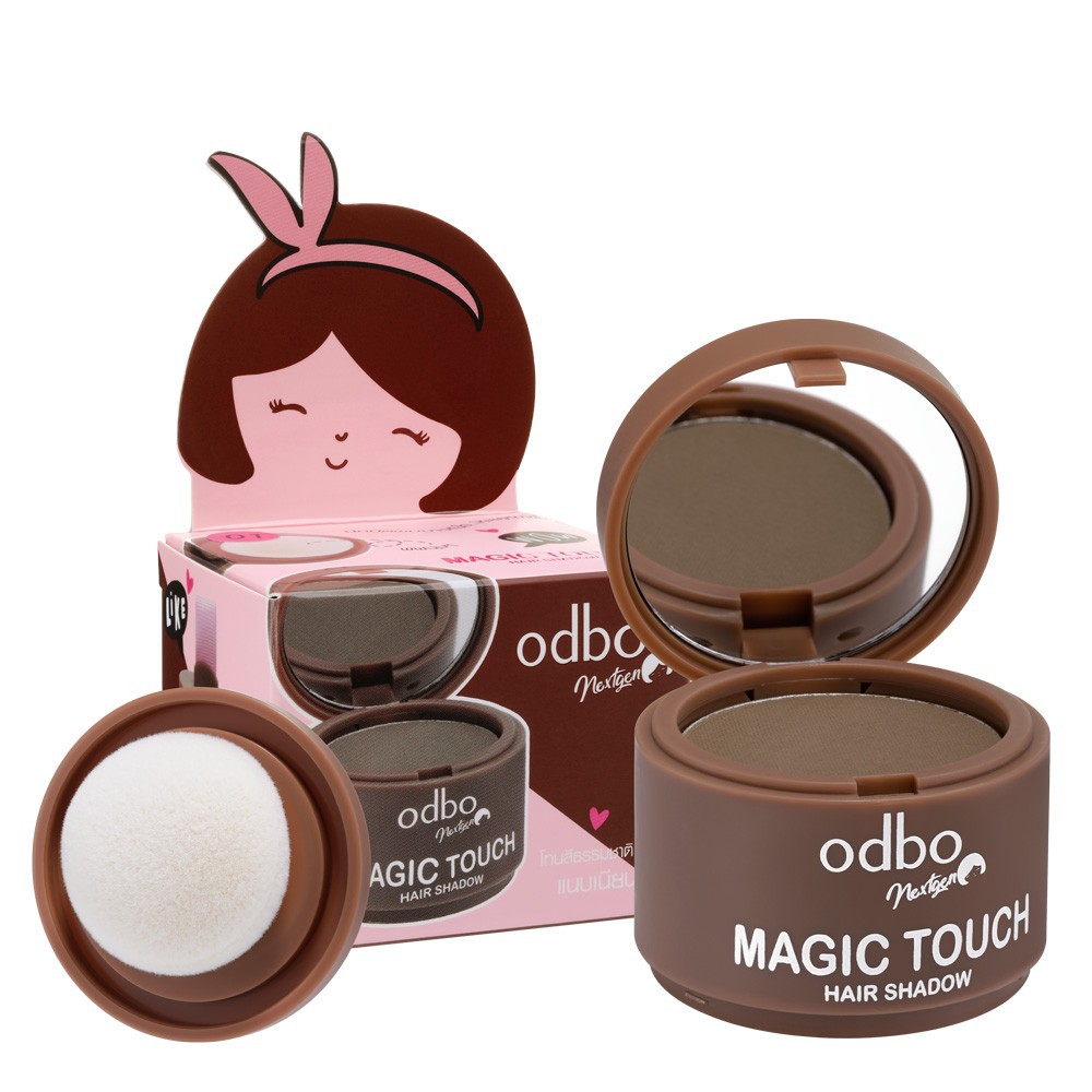 Odbo Next Gen Magic Touch Hair Shadow OD1-107 โอดีบีโอ เน็กซ์เจน แมจิก ทัช แฮร์ แชโดว์