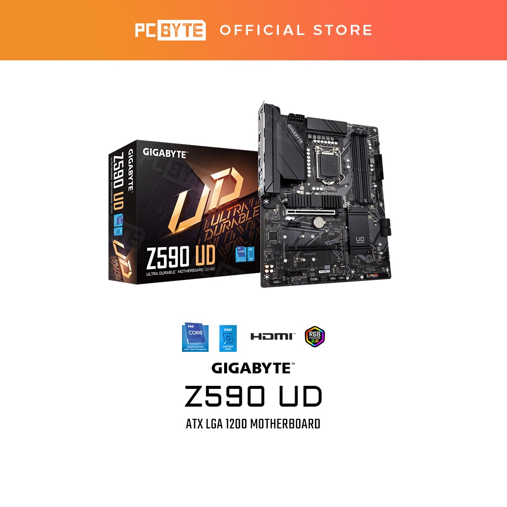 เมนบอร์ด Gigabyte Intel Z590 UD ATX LGA1200