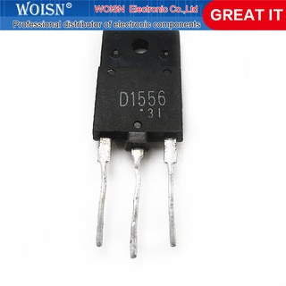 ชิ้นส่วนอิเล็กทรอนิกส์ 2Sd1556 D1556 To-3Pf 5 ชิ้น