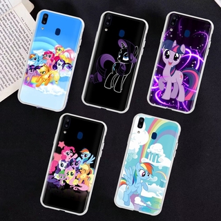 เคสโทรศัพท์มือถือ แบบใส ลาย My Little Pony สีรุ้ง สําหรับ Samsung Galaxy A32 M30S M31 M30 A51 M51 F02S A72 M21 A42 A52