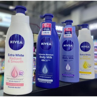 NIVEA Body Lotion (250,400 ml) นีเวียโลชั่นทาผิวกาย บำรุงผิว มี 4 สูตร