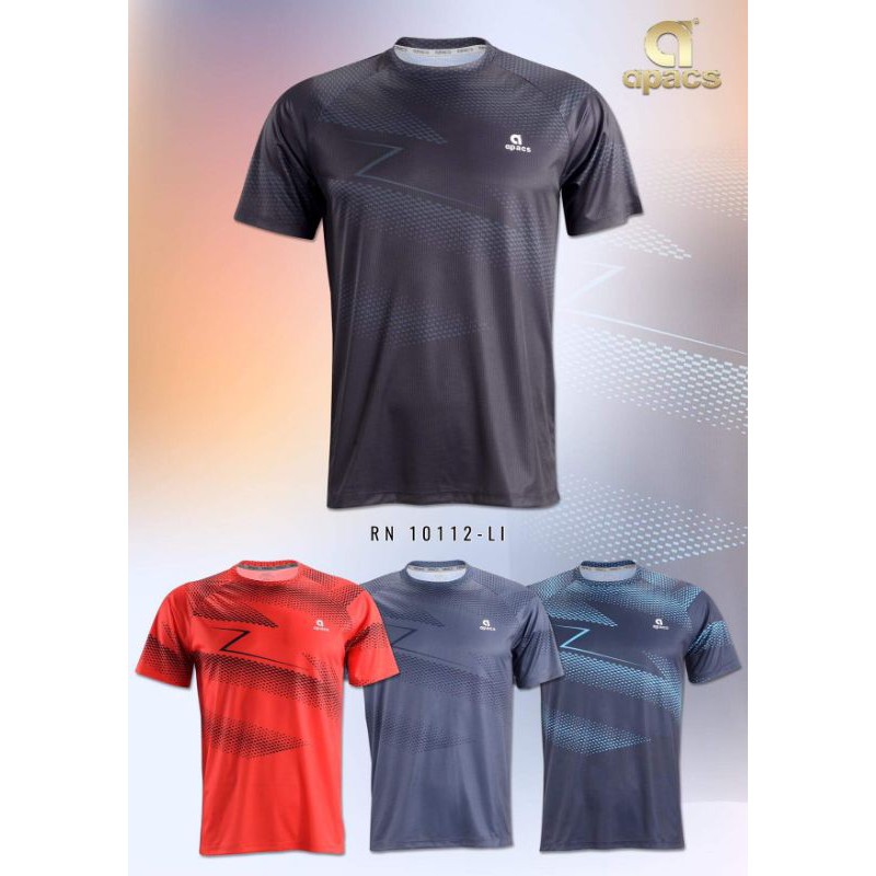 เสื้อยืดแบดมินตัน Apacs 10112