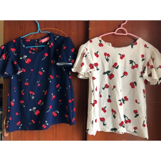 เสื้อแขนระบาย #มือหนึ่ง