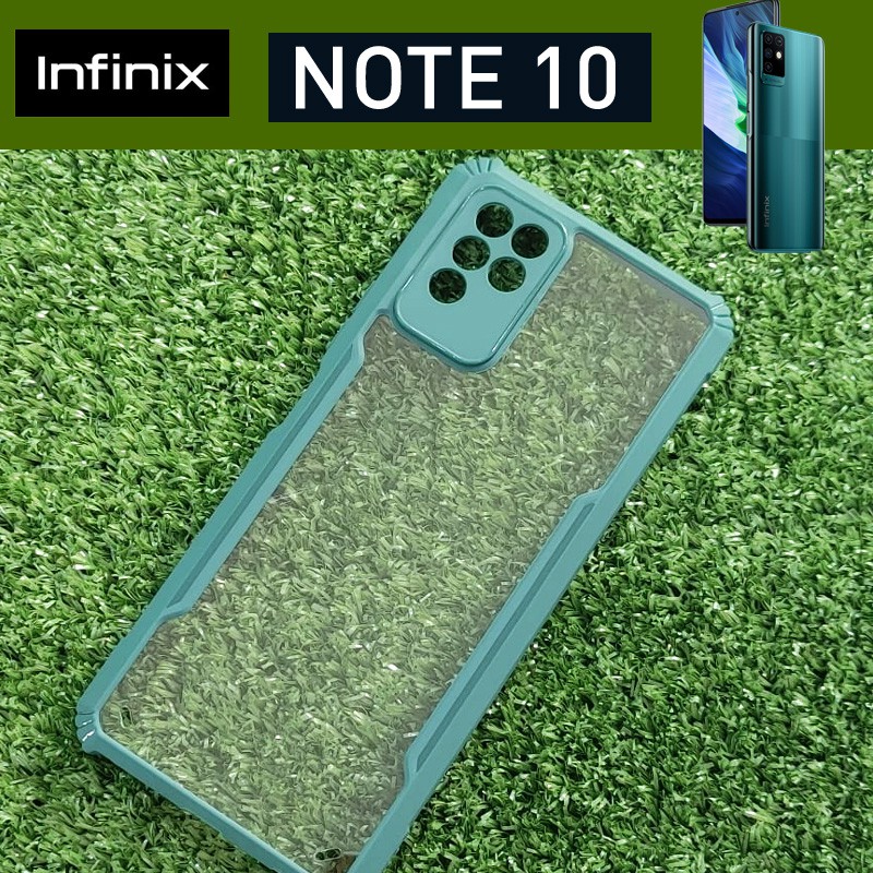 เคส Ultra Hybrid ขอบยางกันกระแทก ฝาหลังใส สำหรับ Infinix รูปที่ 7