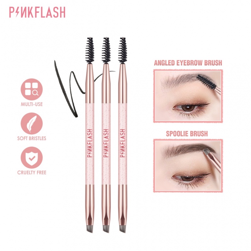 Pinkflash อายแชโดว์และแปรงปัดคิ้วแบบสองหัว