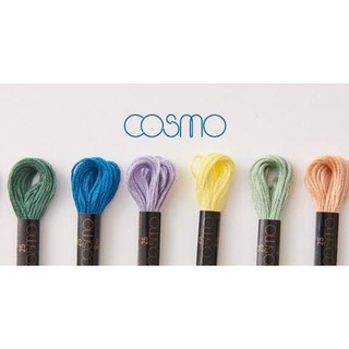 Cosmo embroidery floss no 25  made in japan (ราคาต่อ 1 ใจ)