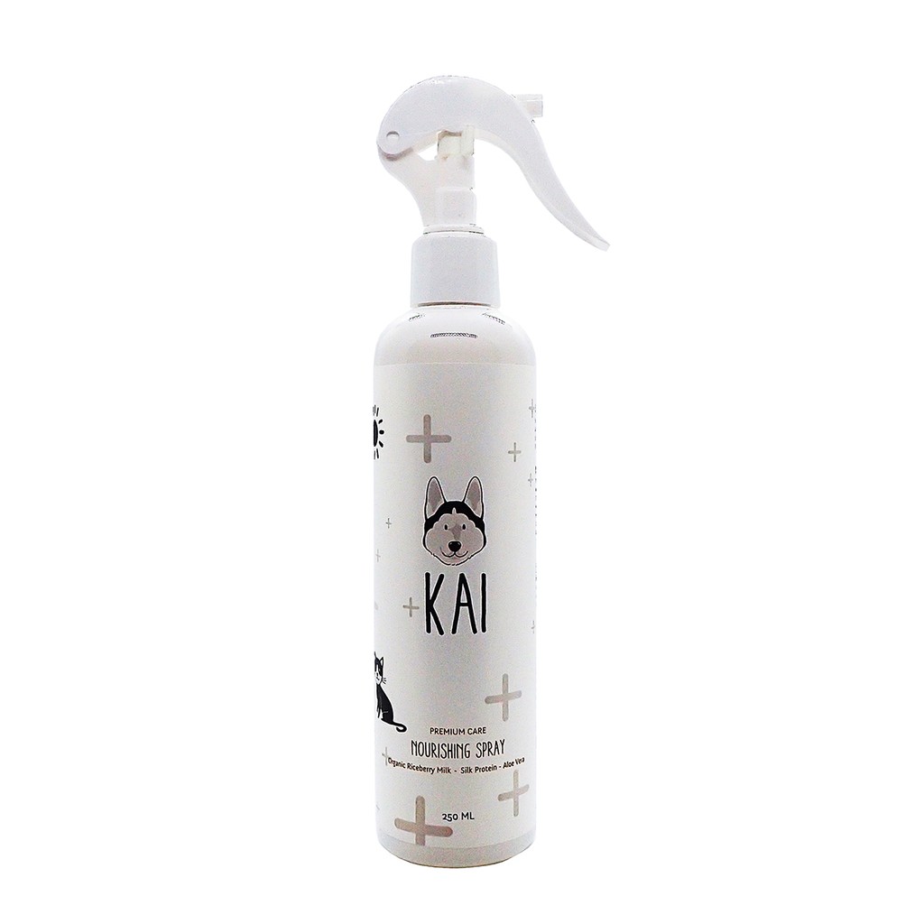 KAI PREMIUM CARE SPRAY 250 ML สเปรย์บำรุงเส้นขนและผิวหนัง เกรดพรีเมี่ยม สำหรับสุนัขและแมว
