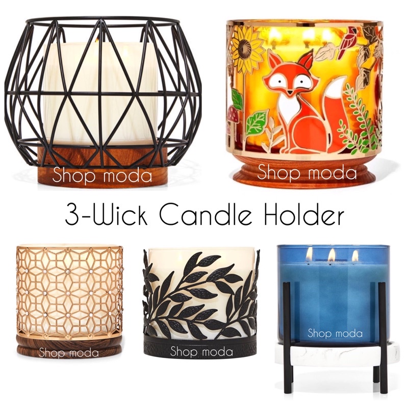 📌เชิงเทียน Bath and Body Works 3-Wick Candle Holder