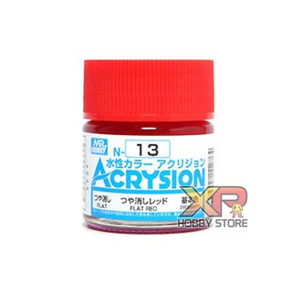 N13 Acrysion Flat Red (10 ml)