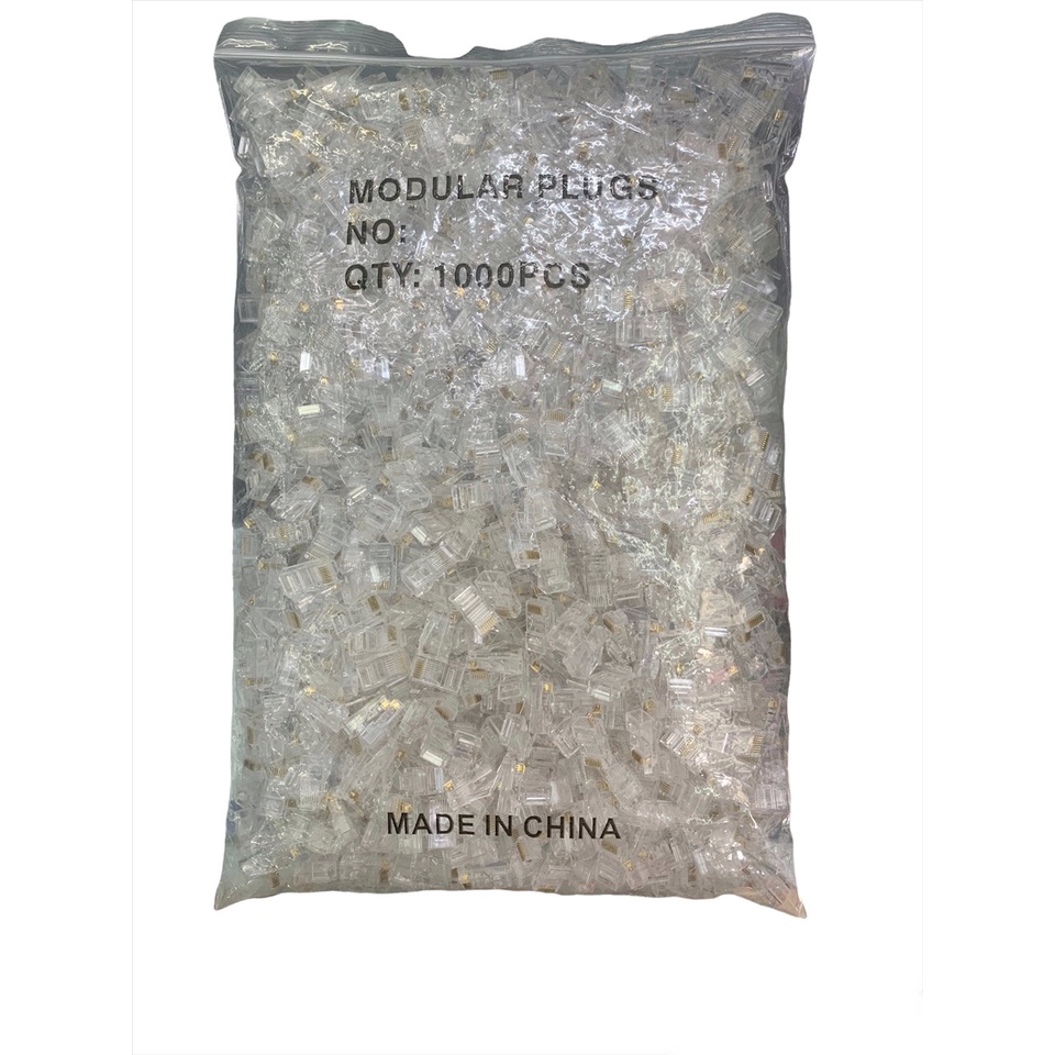 COB J45 Network Bead Bag 1000c - หัวกดเครือข่าย