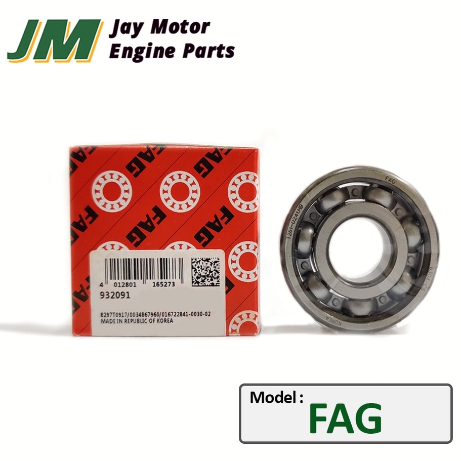 FAG BEARING 6304C3 / 6205C3 / 6203C3 / 6305 C3 CRANKSHAFT ENGINE BEARING 100% ORIGINAL