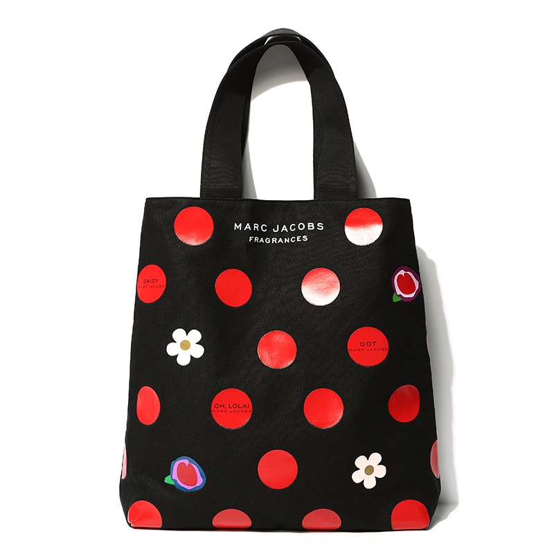 กระเป๋า M Fragrances Oh. Lola! Polka dot canvas Tote bag สินค้ามีพร้อมส่งในไทย