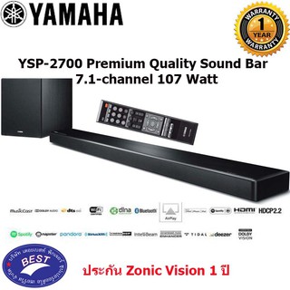 Yamaha YSP-2700 - Premium Quality Sound Bar 7.1 Ch. 107 Watt