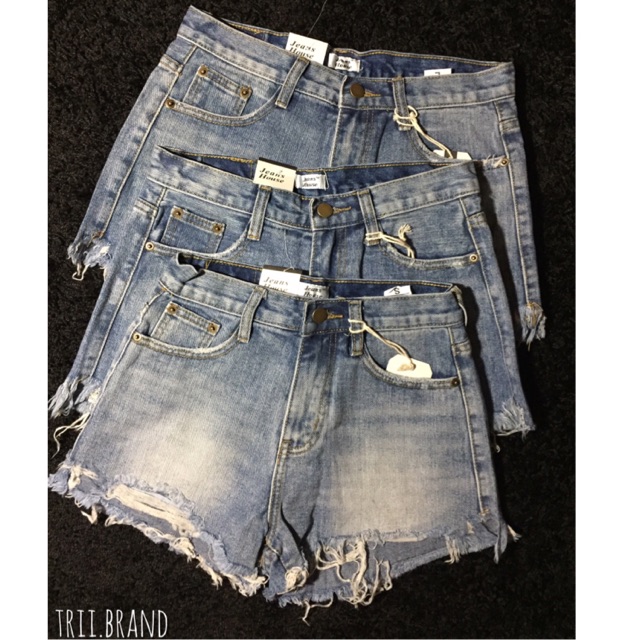 ขาสั้นยีนส์ jeans house