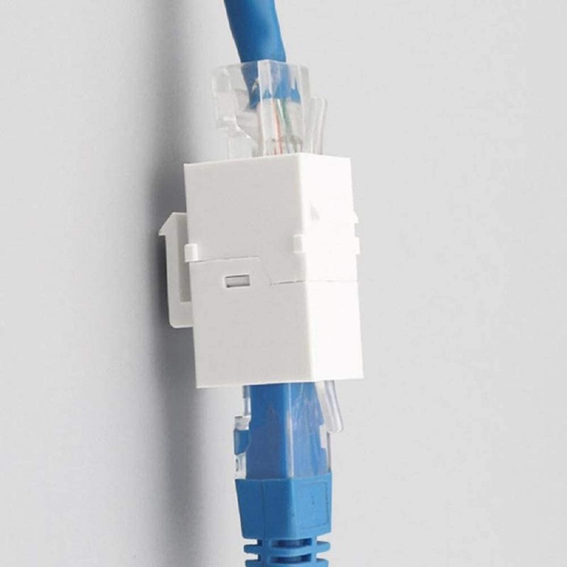 10-Pack CAT6 Keystone RJ45 Coupler Female to Female Inline Coupler #5