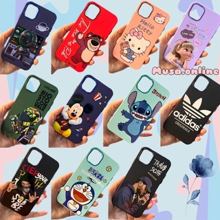 🍓🍉 Case Oppo A76 A16 Reno7z(5g) A96 🍉 พร้อมส่งค่ะ New case กำมะหยี่ขอบโครเมี่ยม ลายการ์ตูนน่ารัก 🍎🍉