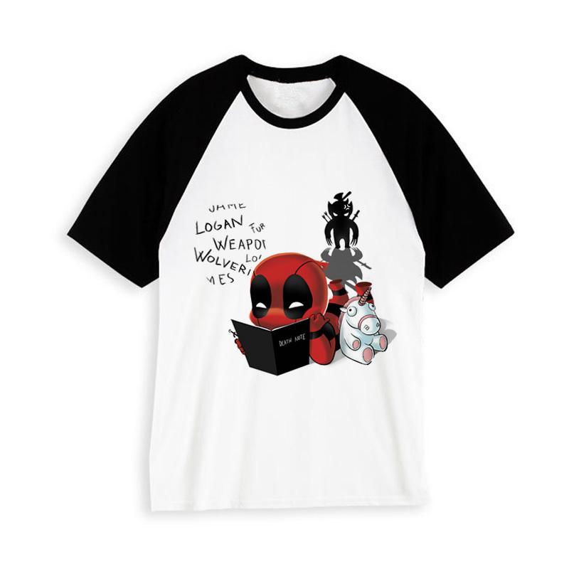 เสื้อยืด [พร้อมส่ง ของถึงไทยแล้ว]  Deadpool Movie นุ่มและสบาย