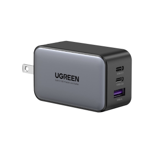 Ugreen GaN ที่ชาร์จเร็ว USB C 65W QC4.0 QC PD3.0 PD USB-C Type C สําหรับ iPhone 13 Pro Max iPhone 14 14 Max 14 Pro Pro Max Macbook