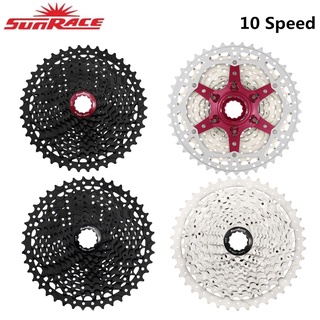 Sunrace ตลับเฟืองจักรยาน 10 ความเร็ว csms3 csmx3 11-40t 42T 46T 51T Shimano SRAM 11-40 11-42 11-46 10v