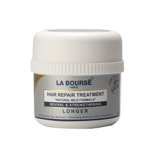 🔥โปรค่าส่ง25บาท🔥 La Bourse Hair Repair Treatment 250 g. (ลาบูส แฮร์ ทรีทเม้นท์ สูตร เอ็กซ์ตร้า พลัส) 8850723724910