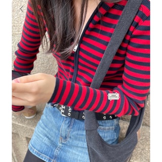 preorder brandy melville arden stripe hoodie