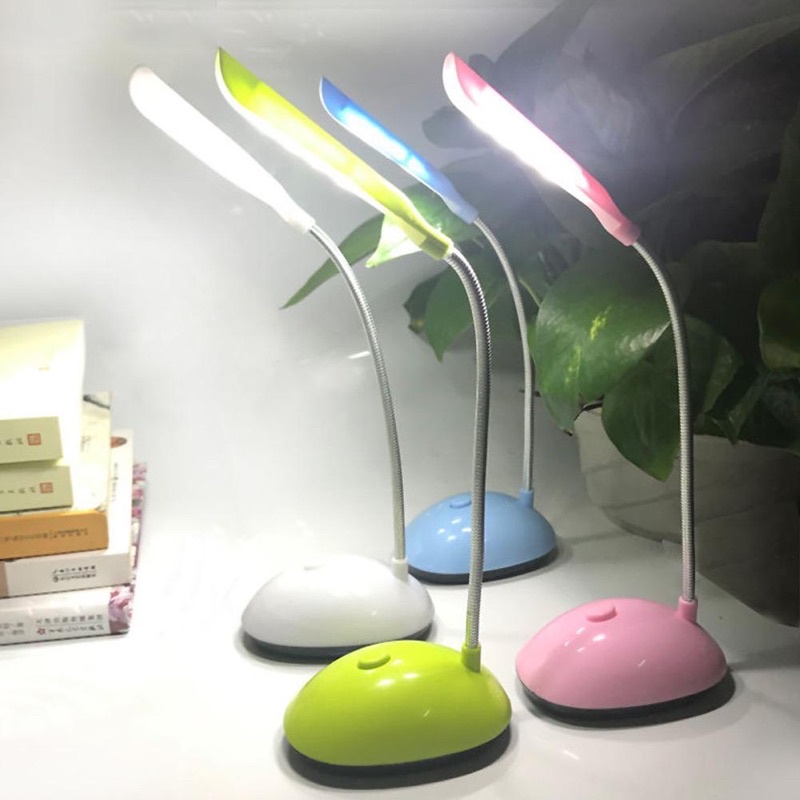 ส่งด่วน!! 2 วัน โคมไฟตั้งโต๊ะ LED  แบบหมุนได้ 360 องศา โคมไฟอ่านหนังสือ โคมไฟอ่านหนังสือ