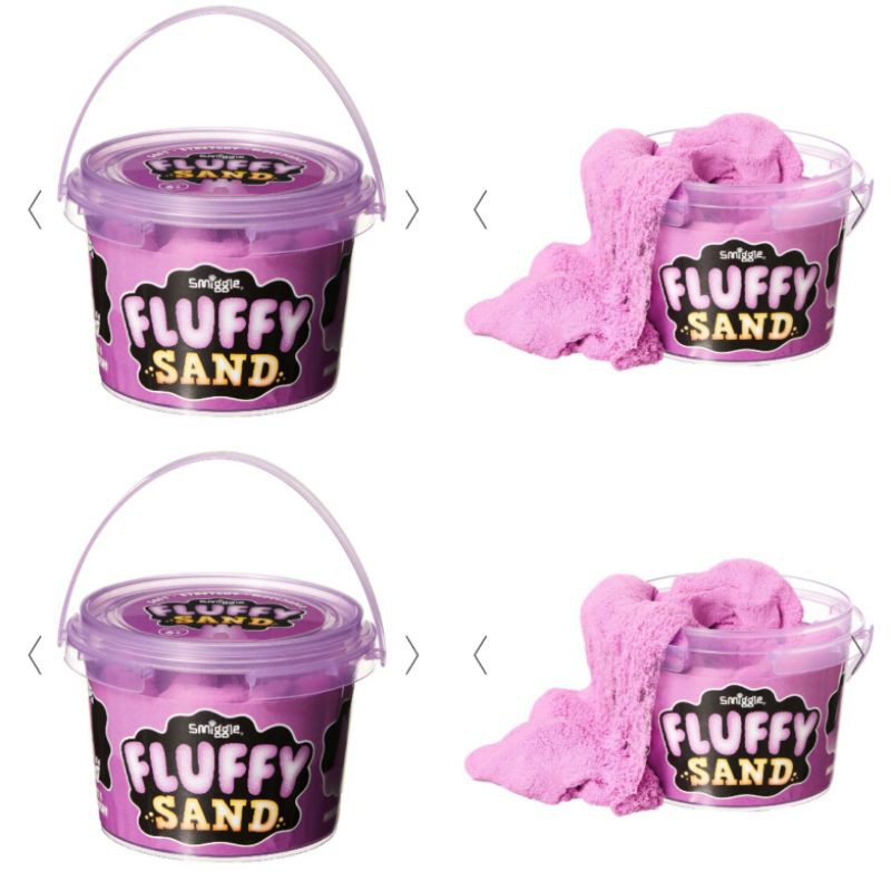 Smiggle Fluffy Sand สีม่วง|ของเล่นเมือกทรายจลน์|Smiggle Toys Fluffy Sand ของเล่นเด็กดั้งเดิม