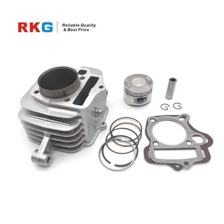 RKG 54mm Motorcycle Cylinder Piston Ring Pin Kit For TBT125 Lifan 125 Horizontal Engines Dirt Pit Bike Parts