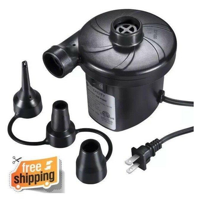 MeeMeeBaby Electric Air Pump เครื่องสูบลมไฟฟ้า ที่สูบลมไฟฟ้า พกพาได้ พร้อมหัว 3 ขนาด