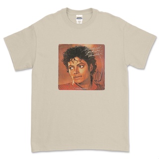 เสื้อยืดวินเทจเสื้อยืด Michael JACKSON - THRILLERS-4XL