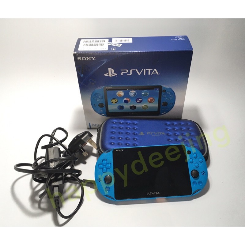 [ มือสอง ] เครื่องเกม PS Vita รุ่น PCH-2006 สภาพดี ยังไม่ผ่านการแปลง อุปกรณ์ครบ