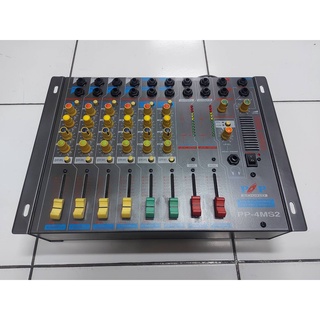 มิกเซอร์Pop sound professional stereo mixer PP-4MS2 4โมโน2สเตอ เอฟเฟคครบปรับได้หมดเสียงดีของดีไม่อธิบายเยอะตัวเดียวจบงาน