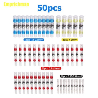 (Emprichman) ท่อหดความร้อน กันน้ํา 50 ชิ้น