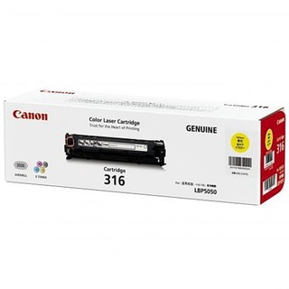 Canon Toner Cartridge 316Y (Yellow)