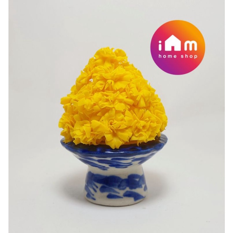 พานชบาแดง พานดาวเรือง ขนาดพาน 2 นิ้ว - รูปที่ 6