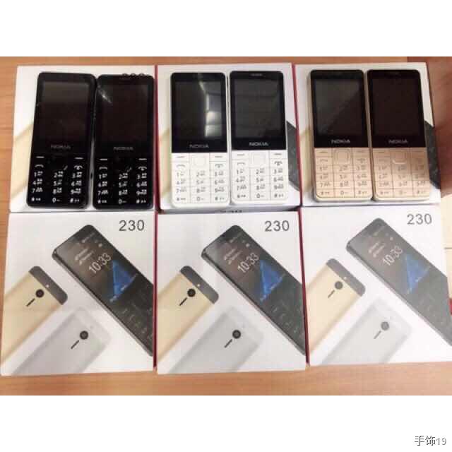 ✈📱🌈🔥🔥🔥โทรศัพท์มือถือปุ่มกด Nokia 230 ใหม่ล่าสุด ปุ่มกดไทย เมนูไทย，มือถือโนเกีย 230 จอใหญ่ 2.8’จอใหญ่กว่า 3310