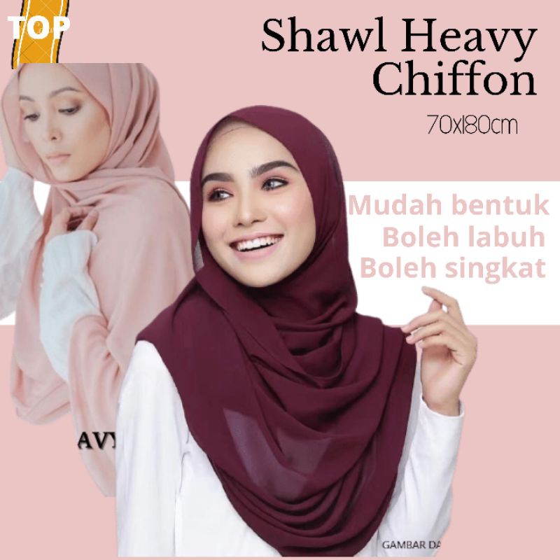 SHAWL CHIFON - SHAWL KEKNIS