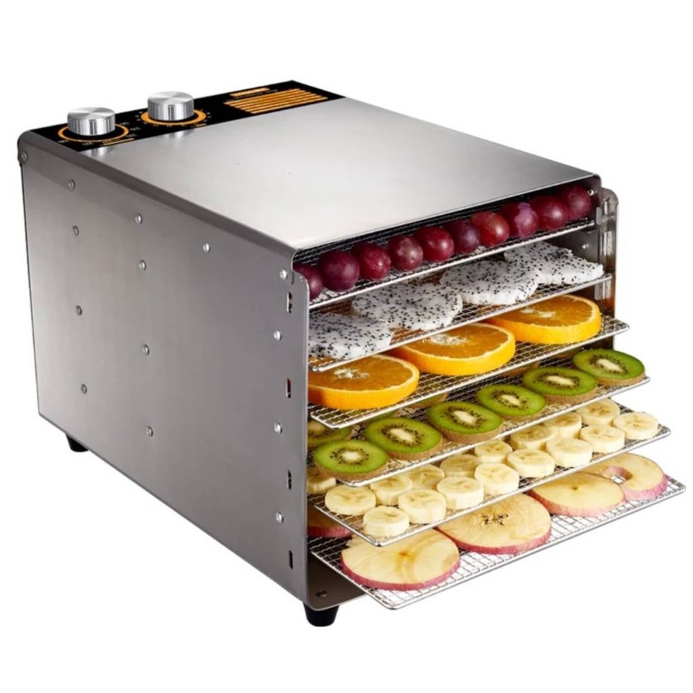 ตู้อบแห้งผลไม้ ตู้อบร้อน ไล่ความชื้น 6Layers Dehydrator ตู้อบแห้งลมร้อน อบร้อน ตู้อบลมร้อน  6ถาด