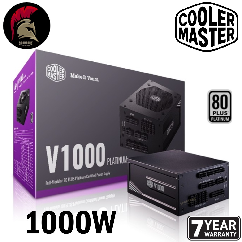 Power Supply V1000 V1200 Cooler Master 1000W 1200W   80+ PLATINUM รองรับการ์ดจอ 8 ใบ (8 GPU) PSU #hx1000  อุปกรณ์จ่ายไฟ พาวเวอร์ซัพพาย