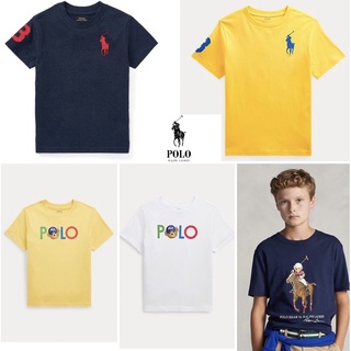 เสื้อยืดเด็ก polo 4-14ปี พร้อมส่ง❤️