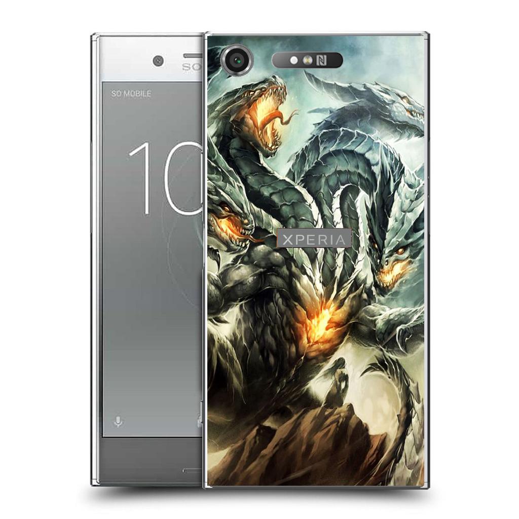 เคส สำหรับ Sony Xperia XZ1 Dragon Series Slim Back Cover [DRG001]