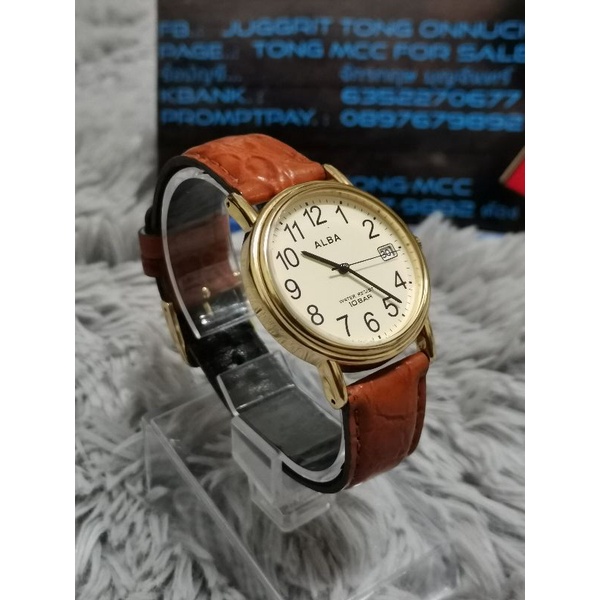 ❌❌❌ SOLD ❌❌❌ นาฬิกา Alba by Seiko 7N42-0DT0 มือสองของแท้ 100%