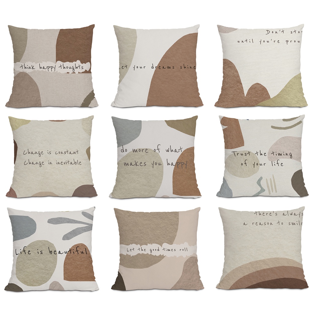 <COD>Morandi cushions pillow case40x40,45x45,50x50,60x60.70x70.Square pillowcase,Sofa cushion cover.Home decoration pillowcase
