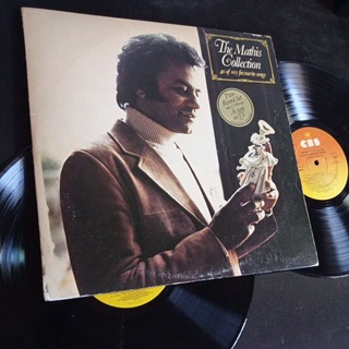 แผ่นเสียง 12 นิ้ว รวมเพลงฮิต ยอดนิยม Johnny mathis Collection ชุด 2 แผ่น40 เพลง ทดลองฟังได้ครับ