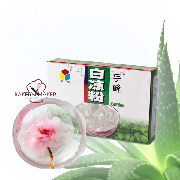 ผงวุ้นโมจิหยดน้ำ (แถมสูตรฟรี!) ถุง 100 กรัม / ถุง 500 กรัม วัตถุดิบของโมจิหยดน้ำ Raindrop cake