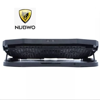 4ใบพัด พัดลมโน๊ตบุ๊ค พัดลมรองโน๊ตบุ๊คCooling notebook 4 ใบพัด NUBWO NF130