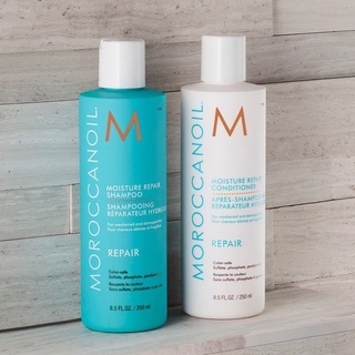 🎒แท้100% แชมพู/ครีมนวด Moroccanoil *Moisture Repair* Shampoo/Conditioner 250ml โมร็อคแคนออยล์ บำรุงผมแห้งเสียมาก อ่อนแอ