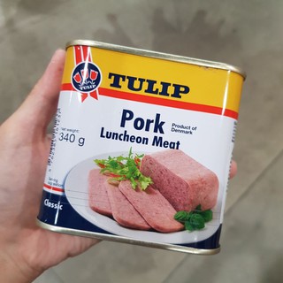 แฮมกระป๋อง ลันช์เชี่ยน มีท Tulip เนื้อหมูบด 340g. พร้อมส่ง