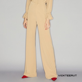 VICKTEERUT Wide Leg Trousers  กางเกงขาบาน